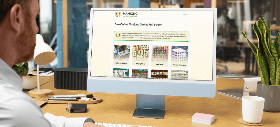 144mahjong.com Redesign