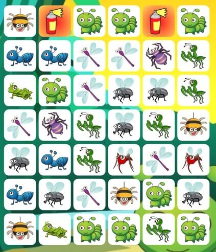Bug Connect Mahjong