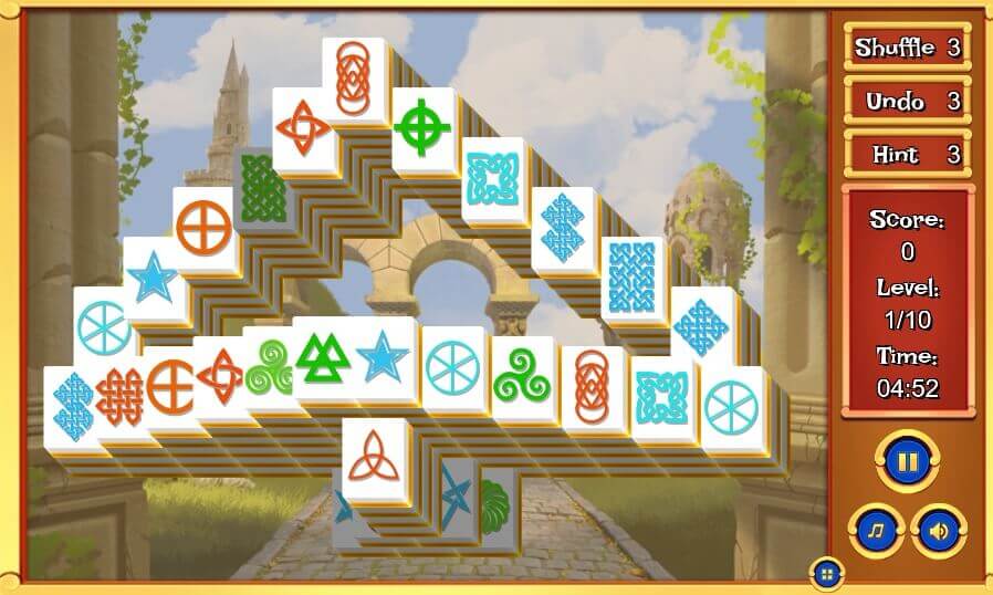 Celtic Mahjong — free online mahjong game