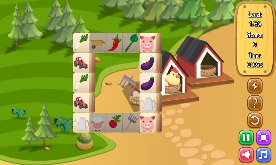 Farm Mahjong — free online mahjong game