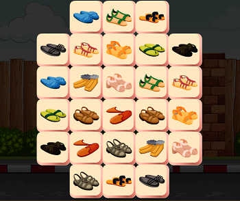 Girls Sandals Mahjong