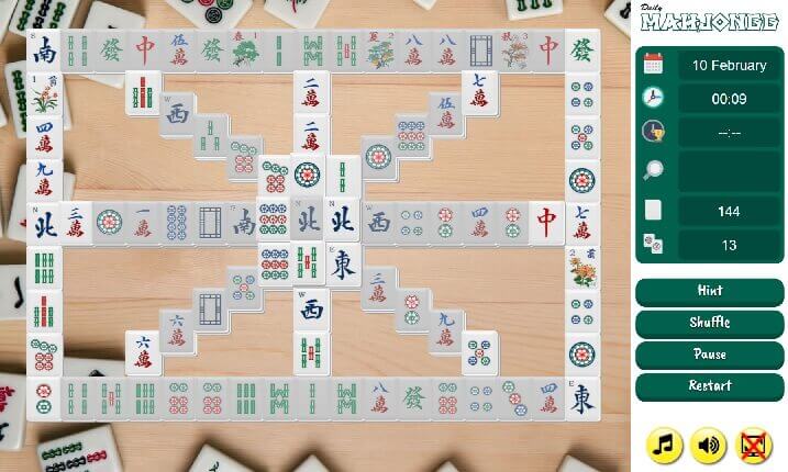 Daily Mahjong — free online mahjong game