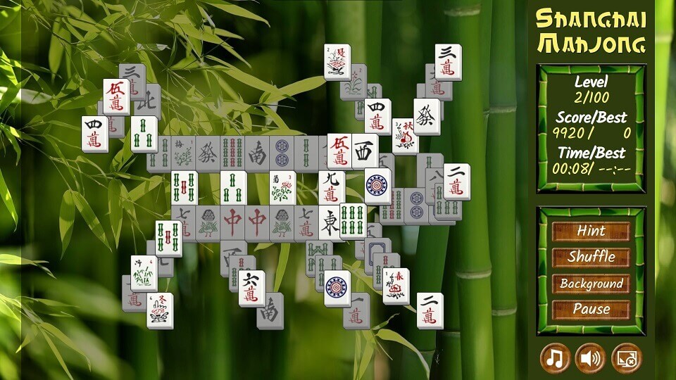Mahjong Shanghai — free online mahjong game