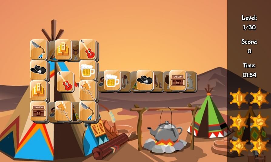 Wild West Mahjong