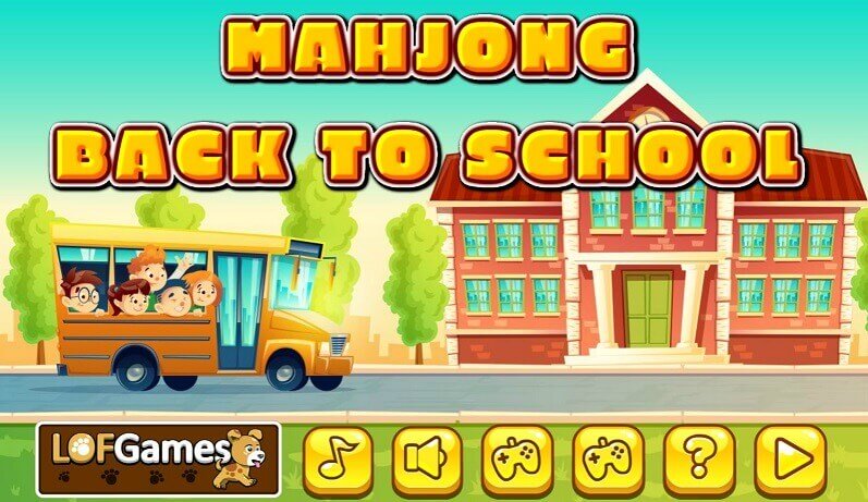 Back To School Mahjong — free online mahjong game