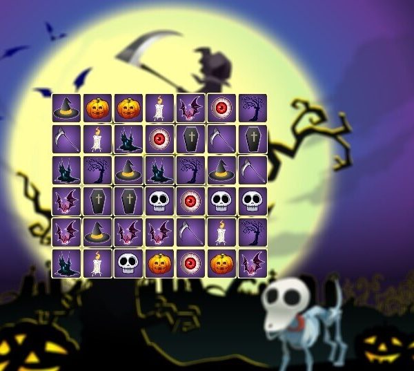 Connect Halloween Mahjong