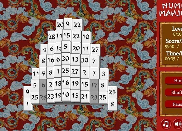 Number Mahjong