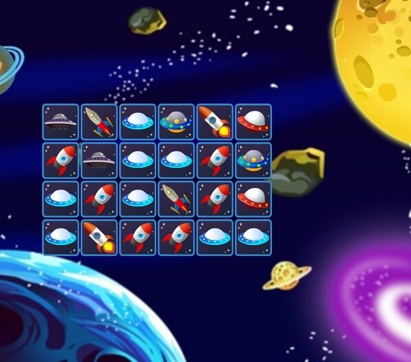 Space Connect Mahjong