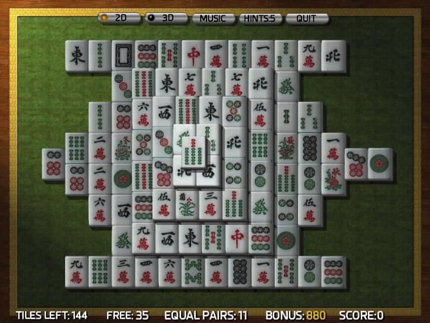 3D Mahjong Game