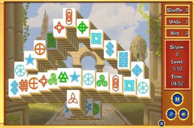 Celtic Mahjong Gameplay