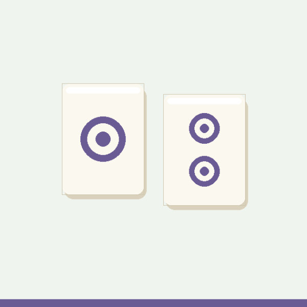 Mahjong Strategy: The Solitaire Layout and the Four-Player Table