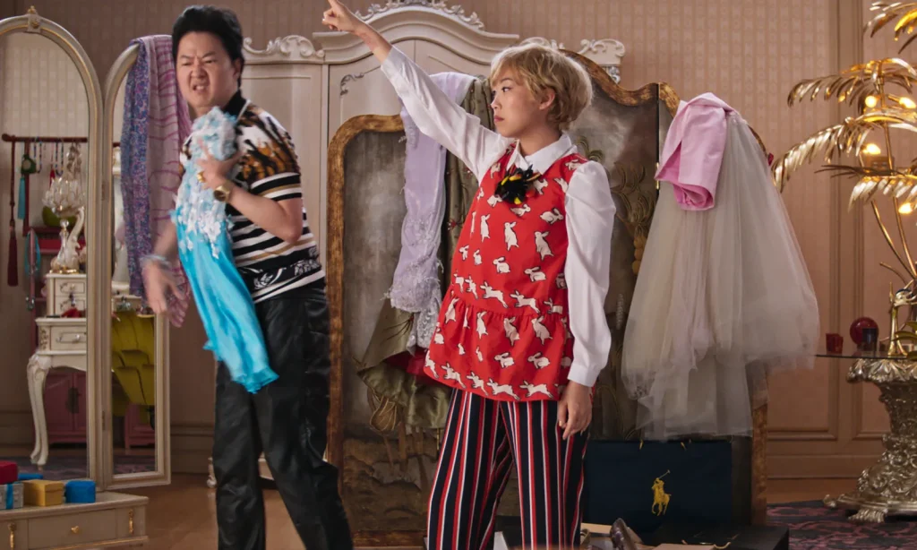 a scene from the movie Crazy Rich Asians (2018) movies with a mahjong scene