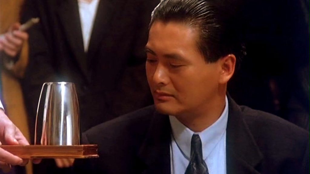 a scene from the movie God of Gamblers (1989) movies with a mahjong scene