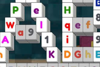 Letter Mahjong 36 letter mahjong