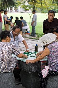 Ausrüstung für das originale Mahjong