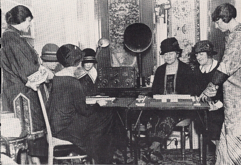 Mahjong im westlichen Stil