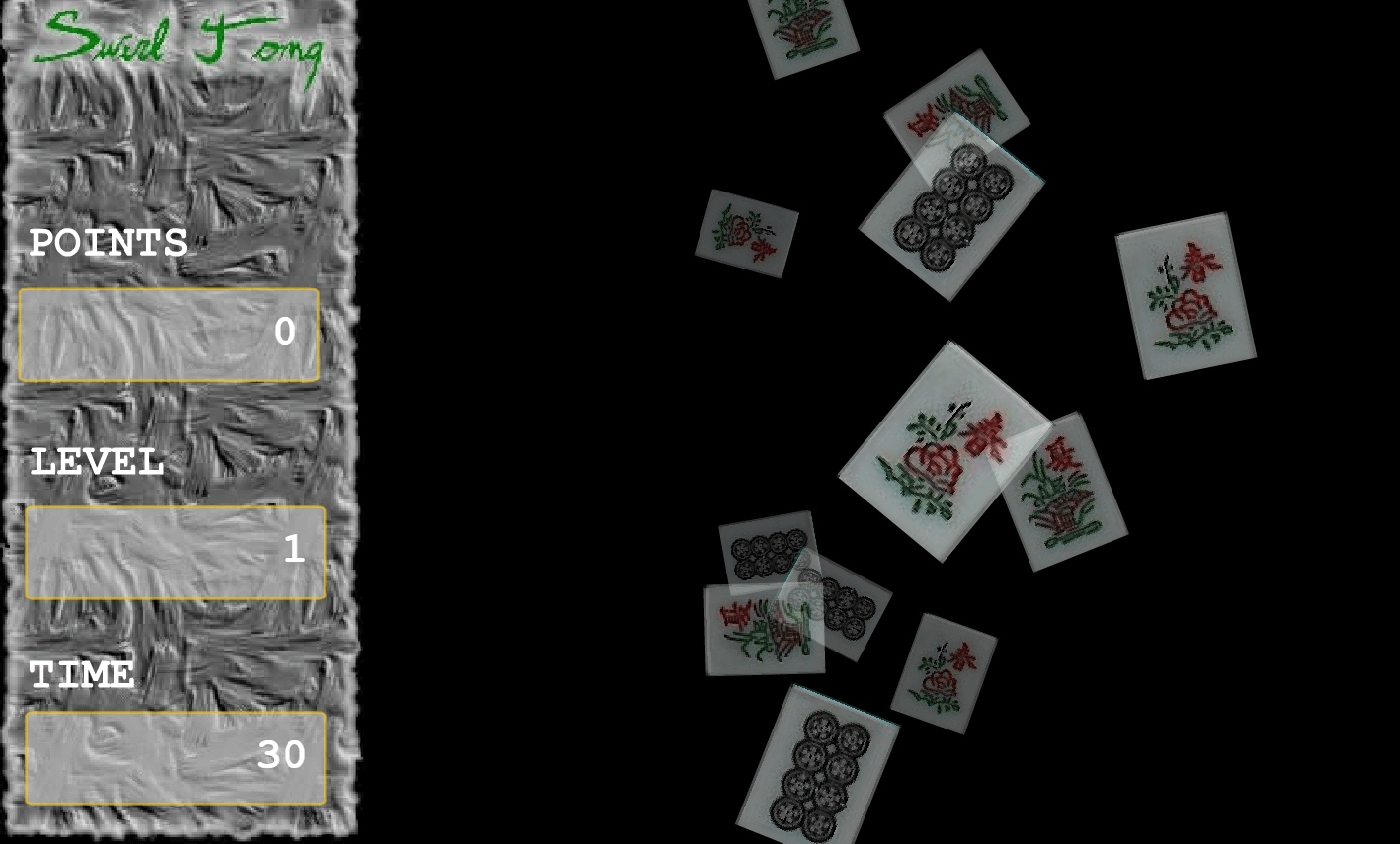 Swirljong Mahjong gameplay