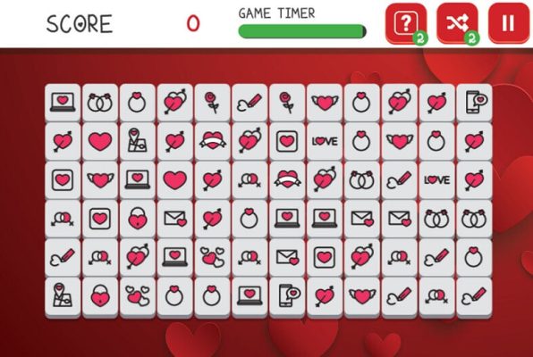 Valentines Mahjong