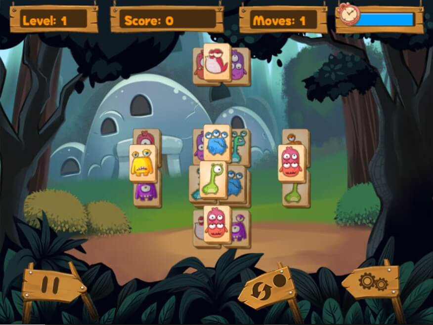 Monster Mahjong Monster Mahjong Game