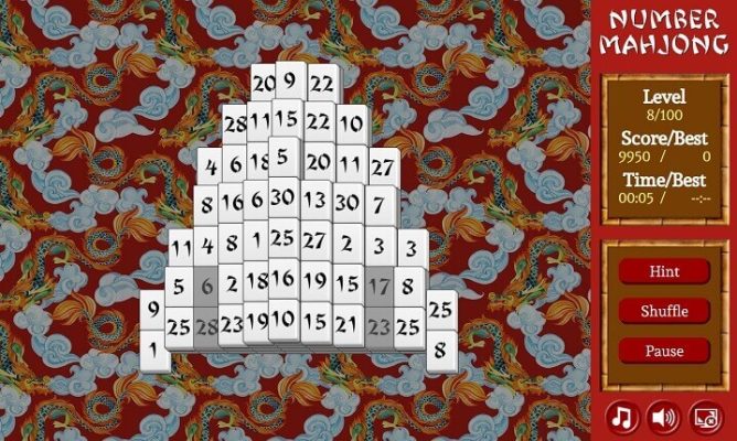 Number Mahjong