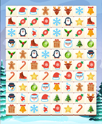 Onet Winter Christmas Mahjong