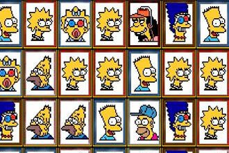Tiles of the Simpsons Mahjong 27 tiles of the simpsons mahjong