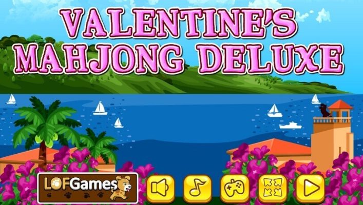 Valentines Mahjong Deluxe