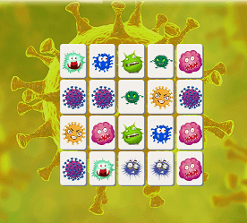 Virus Mahjong Connection