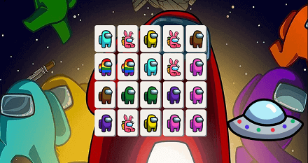 Among Impostor Mahjong Connect