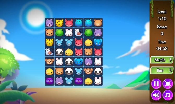 Animals Connect 3