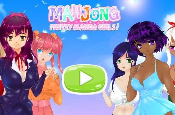 Mahjong Pretty Manga Girls