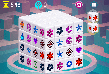 Mahjongg Dimensions 350 Seconds