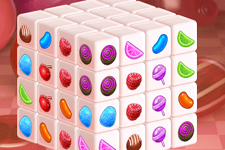 Mahjongg Dimensions Candy 640 Seconds