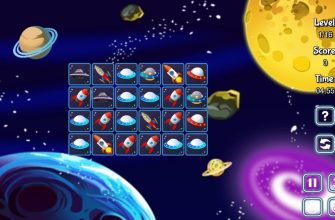 Space Connect Mahjong