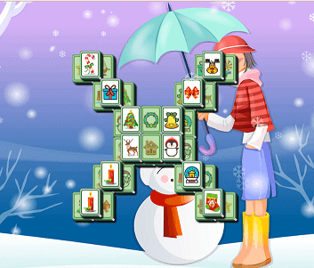Xmas Mahjong Deluxe